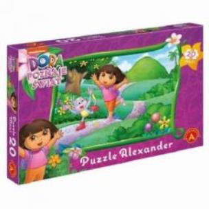 Opakowanie Puzzle 20 maxi - DORA Kolorowa Kraina