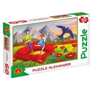 Okładka książki Puzzle 60 - Calineczka ALEX
