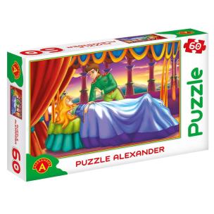 Okładka książki Puzzle 60 - Śpiąca Królewna ALEX