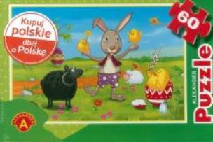 Opakowanie Puzzle 60 - Wielkanoc ALEX