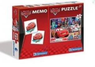 Opakowanie Puzzle 60+Memo Auta