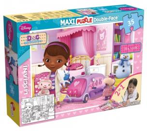 Opakowanie Puzzle dwustronne maxi Klinika dla pluszaków 35