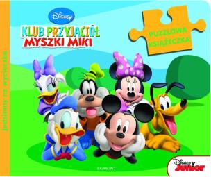 Okładka książki Puzzlowa książeczka. Klub Przyjaciół Myszki Miki