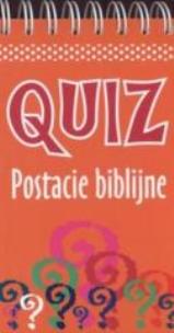 Okładka książki Quiz postacie biblijne