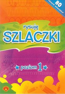 Okładka książki Rysuję Szlaczki poziom 1 ALEX