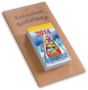Opakowanie Ścianka do kalendarza RODZINNEGO TELEGRAPH