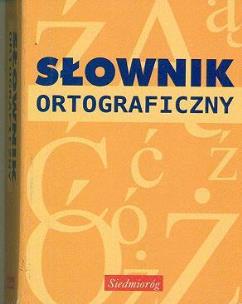 Okładka książki Słownik ortograficzny B8