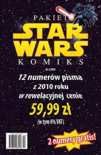 Okładka książki Star Wars komiks. Pakiet - rocznik 2010