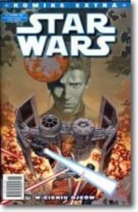 Okładka książki Star Wars komiks. W cieniu ojców