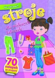 Okładka książki Stroje dla pięknych laleczek - Na zakupach
