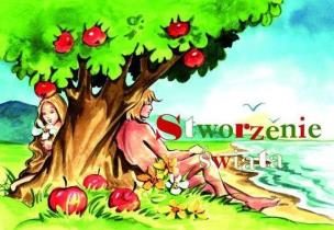 Okładka książki Stworzenie Świata malowanka dla dzieci