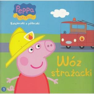 Okładka książki Świnka Peppa. Książeczki z.. 1 Wóz strażacki