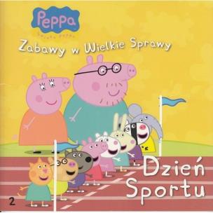 Okładka książki Świnka Peppa. Zabawy w .. 2 Dzień sportu