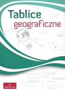 Okładka książki Tablice geograficzne w.2014 ADAMANTAN