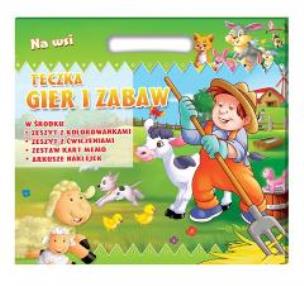 Okładka książki Teczka gier i zabaw. Na wsi