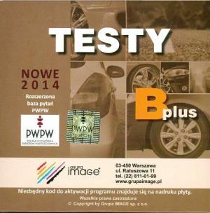 Opakowanie Testy B plus CD IMAGE