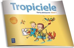 Okładka książki Tropiciele SP 1 Karty plastyczne