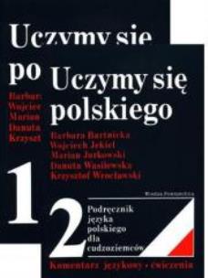 Okładka książki Uczymy się polskiego. Teksty + komentarz