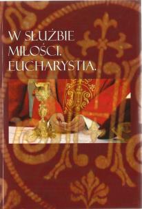Okładka książki W służbie miłości. Eucharystia