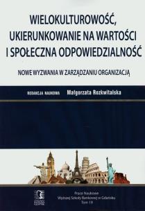 Okładka książki Wielokulturowość, ukierunkowanie na wartości...