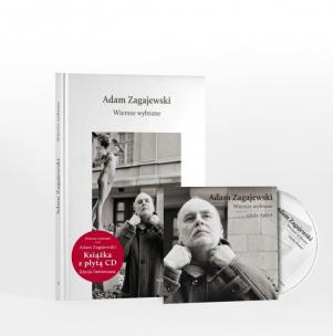 Okładka książki Wiersze wybrane + CD Adam Zagajewski