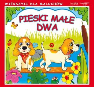 Okładka książki Wierszyki Pieski małe dwa