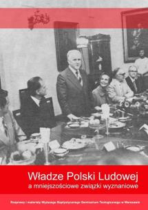 Okładka książki Władze Polski Ludowej a mniejszościowe związki...