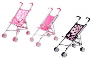 Opakowanie Wózek dla lalek metalowy 64cm