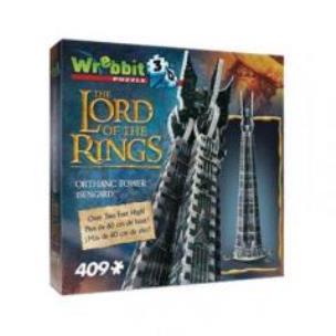 Opakowanie Wrebbit puzzle 3D 409 el Isengard Wieża Orthancu