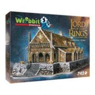 Opakowanie Wrebbit puzzle 3D 742 el Złoty Dwór Edoras