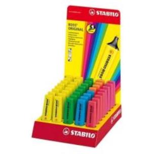 Opakowanie Zakreślacz Boss mix kolorów dsp (30szt) STABILO