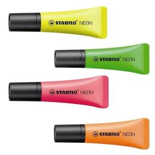 Opakowanie Zakreślacz Neon mix kolorów (10szt) STABILO
