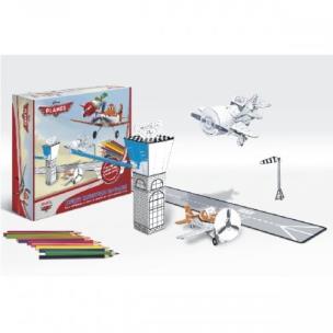 Opakowanie Zestaw kreatywny 3D do kolorowania Samoloty