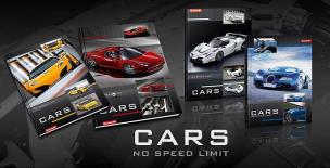 Opakowanie Zeszyt A5/96K/BR kratka 5 szt. Cars