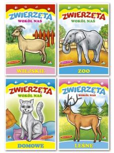 Okładka książki (008) Zwierzęta Wokół Nas MIX