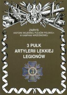 Okładka książki 3 Pułk Artylerii Lekkiej Legionów