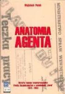 Okładka książki Anatomia Agenta