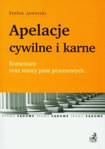Okładka książki Apelacje cywilne i karne