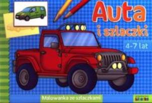 Okładka książki Auta i szlaczki 4-7 lat LITERKA