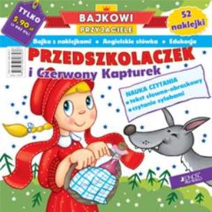 Okładka książki Bajkowi przyjaciele. Przedszkolaczek i Czerwony...