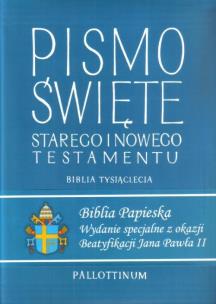 Okładka książki Biblia Papieska