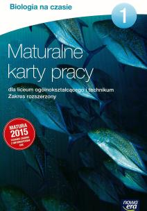 Biologia na czasie 1 Maturalne karty pracy Zakres rozszerzony 1 LO KP ZR EduQrsor 2014 NE. Autor: Arciuch Barbara, Fiałkowska-Kołek Magdalena, Januszewska-Hasiec Barbara. Multiszop.pl Okładka książki Biologia na czasie 1 Maturalne karty pracy Zakres rozszerzony 1 LO KP ZR EduQrsor 2014 NE