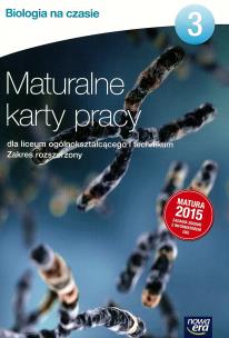 Biologia na czasie Maturalne karty pracy 3 Zakres rozszerzony Szkoła ponadgimnazjalna LO 3 KP ZR wyd.2014 NE. Autor: Jolanta Holeczek, Witek-Nowakowska Alina. Multiszop.pl Okładka książki Biologia na czasie Maturalne karty pracy 3 Zakres rozszerzony Szkoła ponadgimnazjalna LO 3 KP ZR wyd.2014 NE