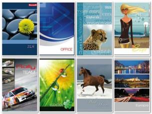 Opakowanie Brulion A5/96K/TW linia 5 szt. mix