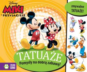 Okładka książki Dsiney Myszka Miki. Tatuaże