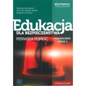 Okładka książki Edukacja dla bezp. cz.1 Pomoc podr FL OPERON