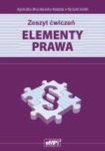 Okładka książki Elementy prawa zeszyt ćwiczeń w.2012 eMPi2 WZ