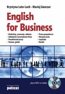 Okładka książki English for business + Cd