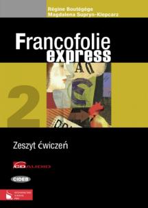 Okładka książki Francofolie express 2 WB NPP w.2012 PWN