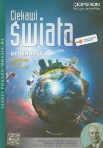 Okładka książki Geografia LO Ciekawi świata podr ZP w.2012 OPERON